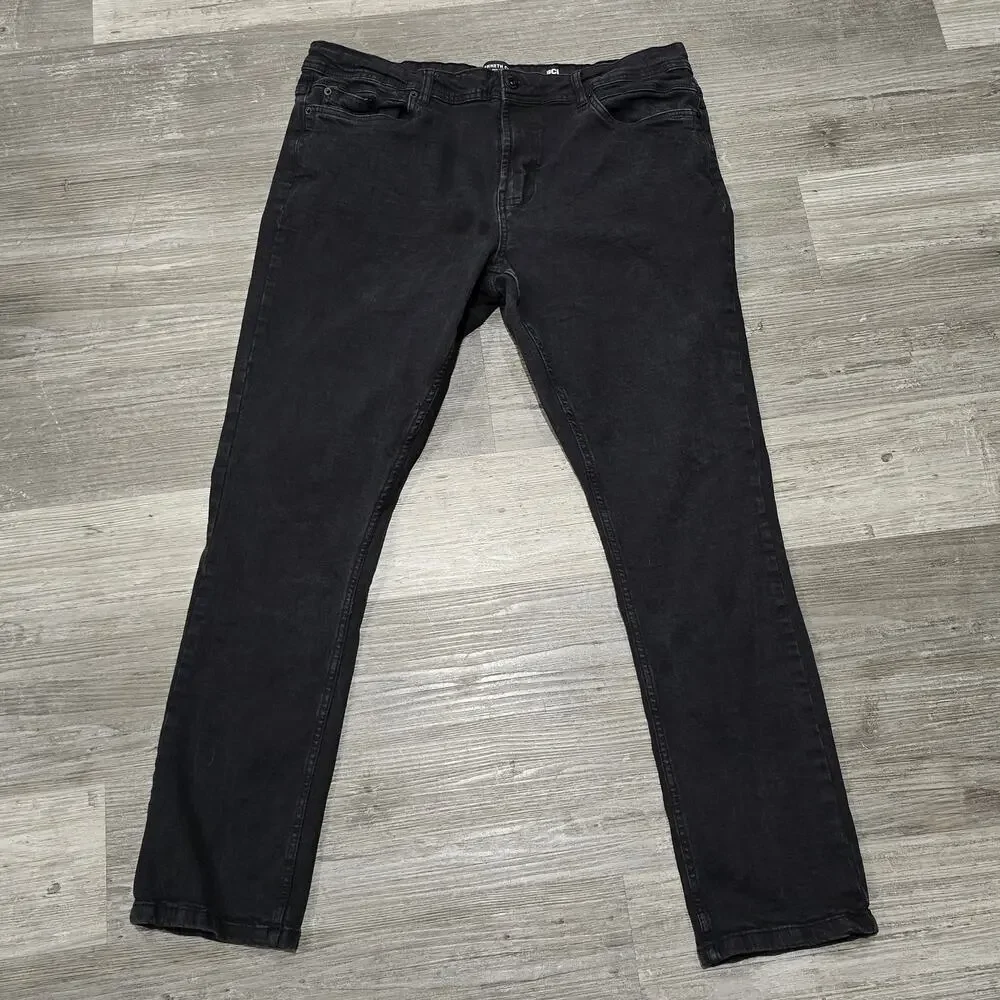 Kenneth Cole New York Black BCI Straight Leg Men's Denim Jeans 38